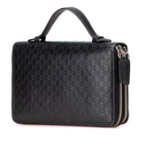 Microguccissima Zip Around Long Wallet